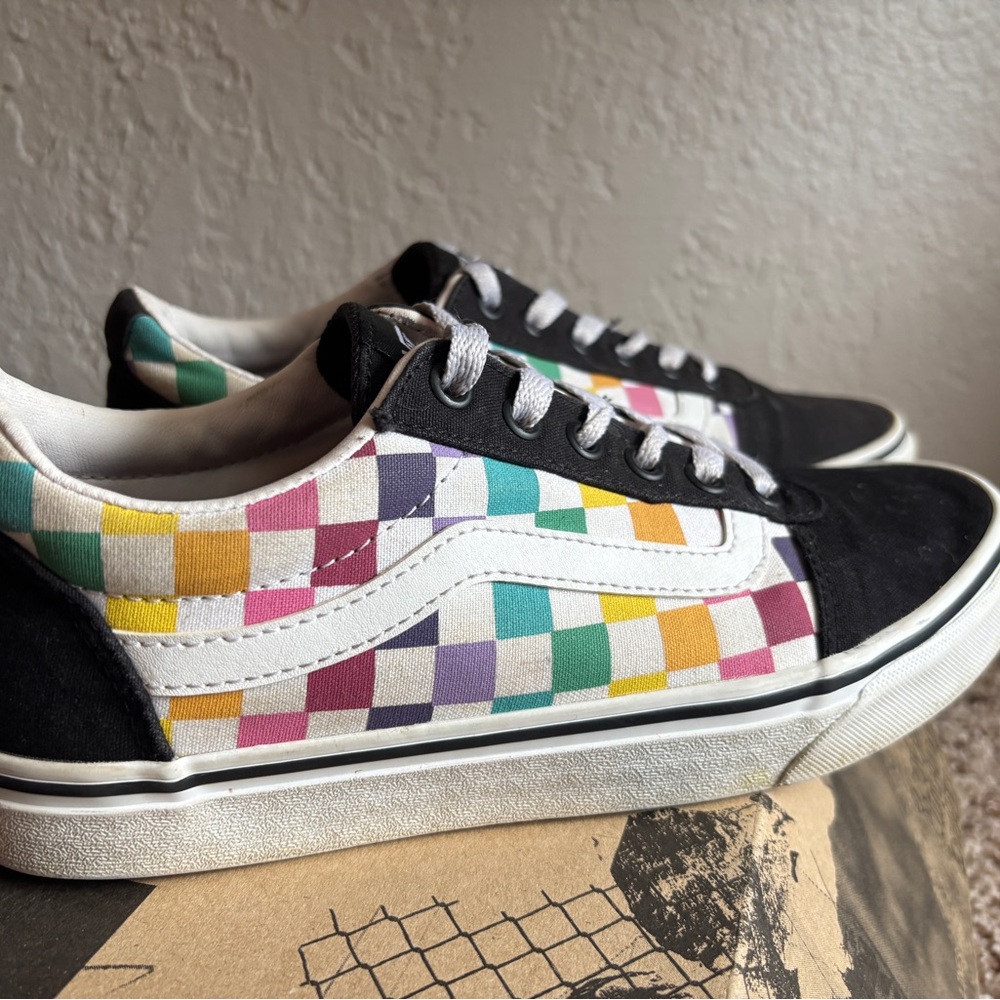 Vans Colorful Checkered Sneakers